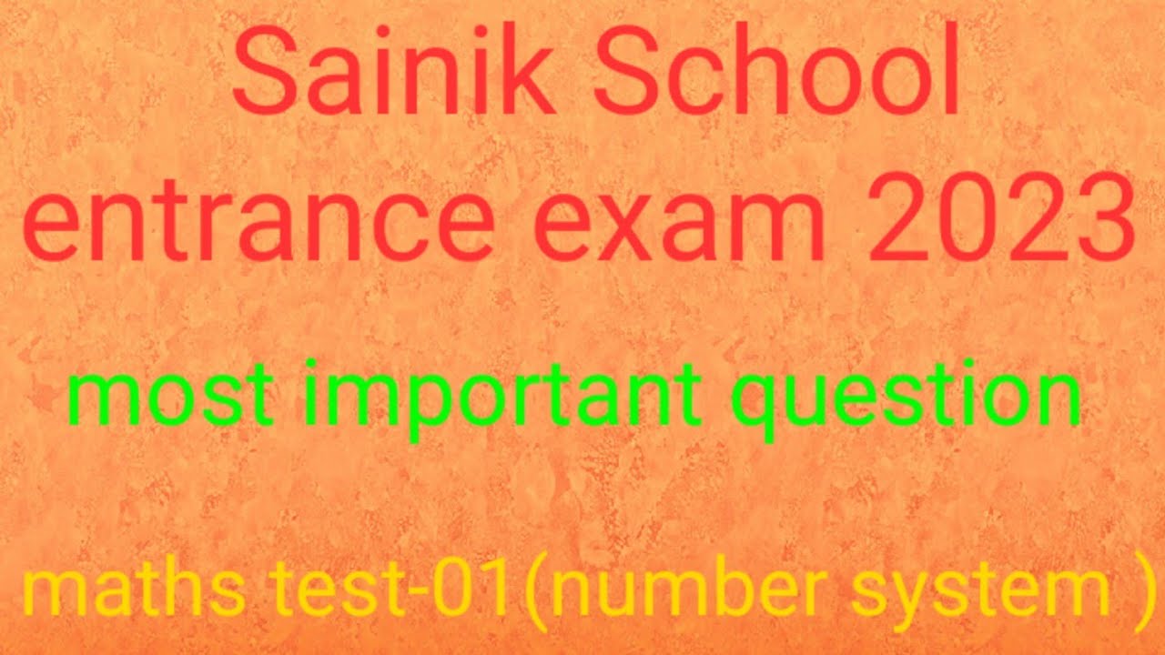 number system test-01 rimc/rms/aissee/upss/jnv/vgs/specialclass@Dear topper students/lalu prasad sir