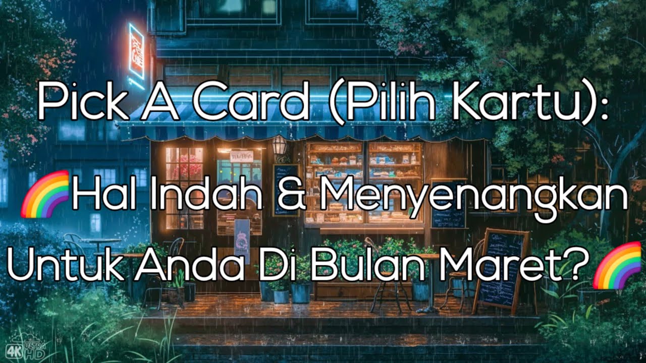 Pick A Card (Pilih Kartu), 🌈HAL INDAH & MENYENANGKAN DI BULAN MARET?🌈
