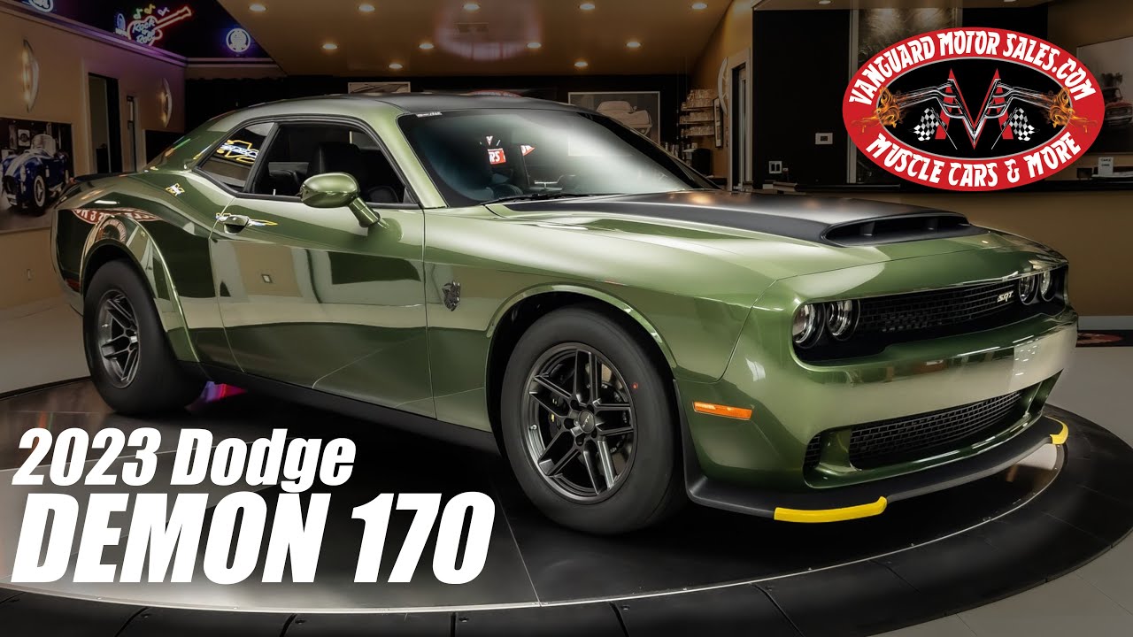 Dodge Challenger SRT Demon 170 2023 года продаётся в Vanguard Motor Sales #1965