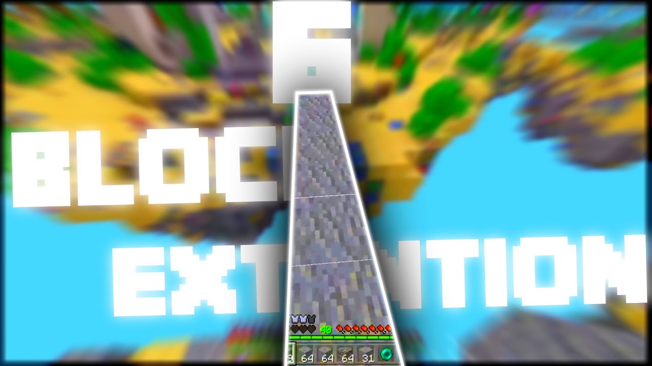 6 BLOCK EXTENSIONS?!!? || Skywars Block Clutch Highlights #7