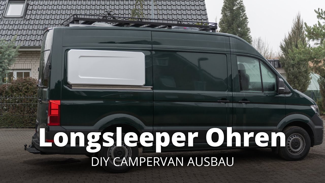 Heckverbreiterung mit Longsleeper Ohren - DIY Campervan Ausbau #2