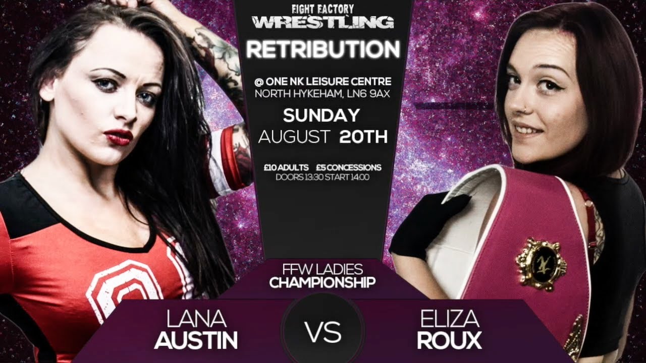 FREE MATCH Lana Austin vs Eliza Roux Steel Cage Retribution 2017