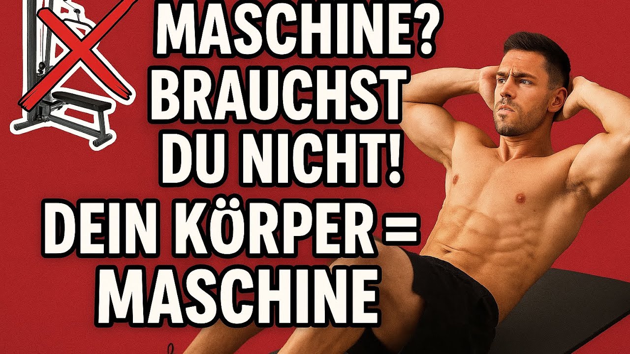 Wie trainiert man die Bauchmuskulatur richtig? #Bauchmuskeltraining #Waschbrettbauch #Krafttraining