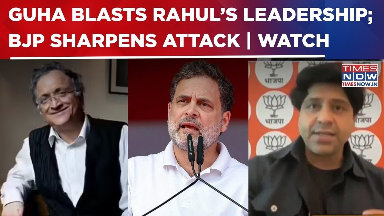 'Still A Family Firm'? Ramchandra Guha&rsquo;s Sharp Remarks On Congress Sparks Row; BJP Reacts | WATCH
