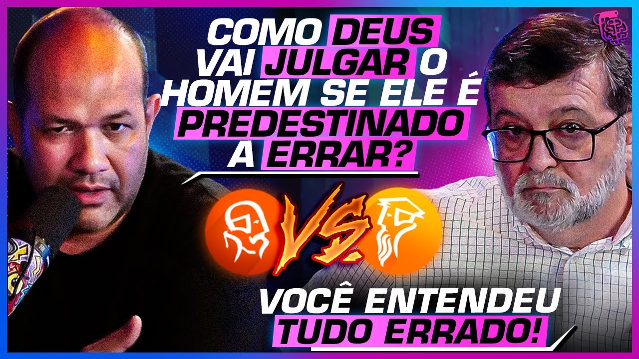 CLIMA ESQUENTOU! PASTORES DISCUTEM a VERDADEIRA CRENÇA CALVINISTA - SÉZAR CAVALCANTE e GRANCONATO