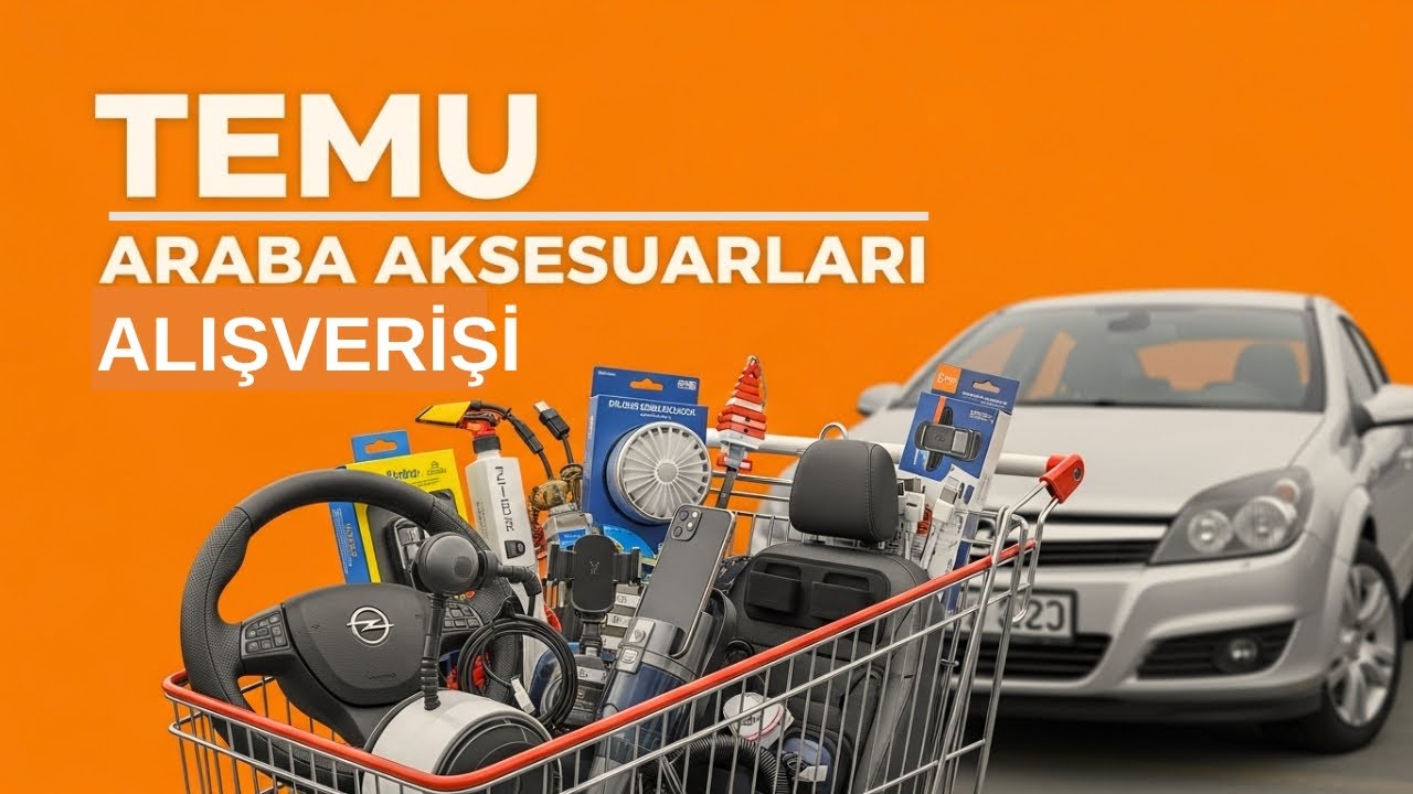 ARABANIN İÇİNİ RGB LED YAPTIK! ( TOPLU PAKET AÇILIŞI ) - TEMU ARABA ÜRÜNLERİ #temu