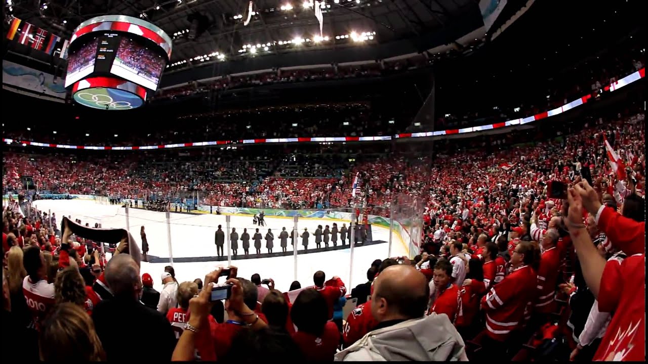 "Oh, Canada!" Canada Wins GOLD!
