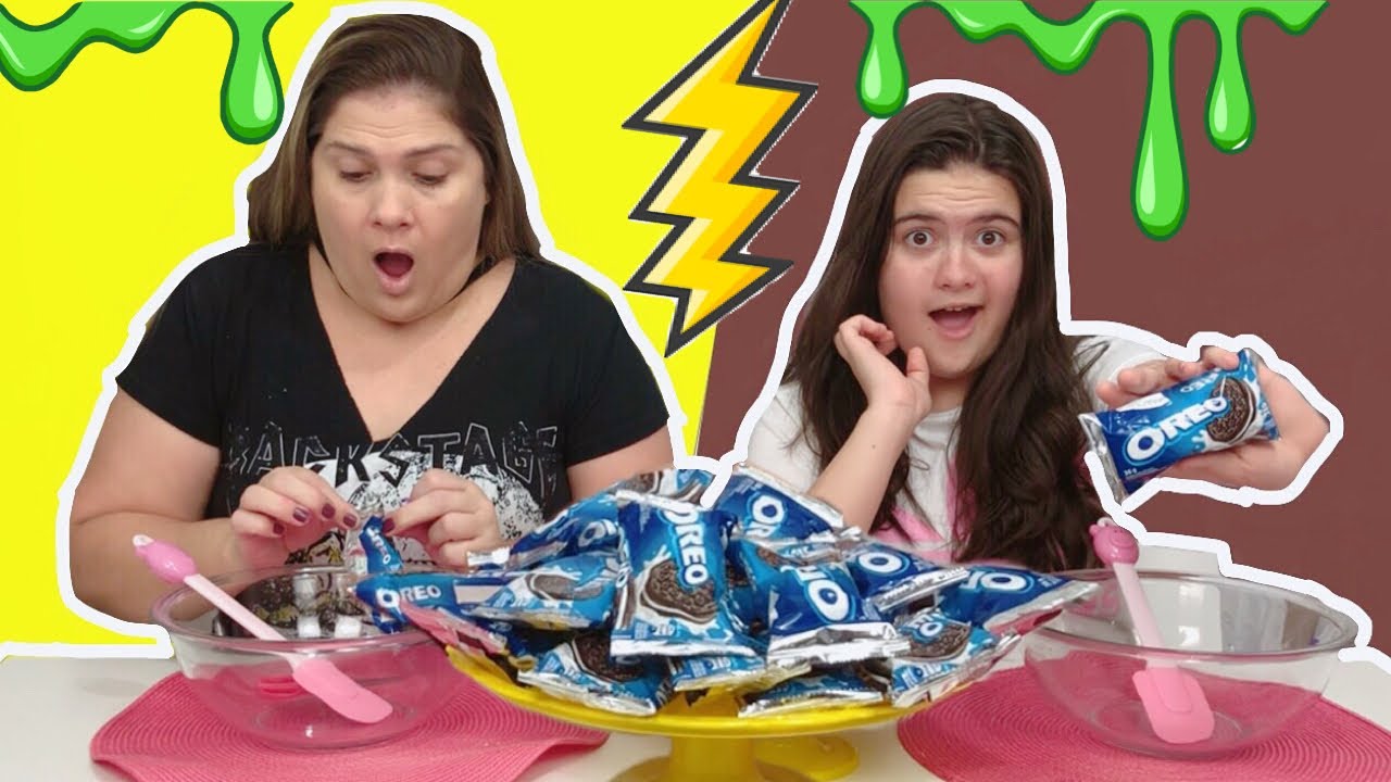 NÃO ESCOLHA O OREO ERRADO!  *VOTE NAS 5 CATEGORIAS* SLIME CHALLENGE