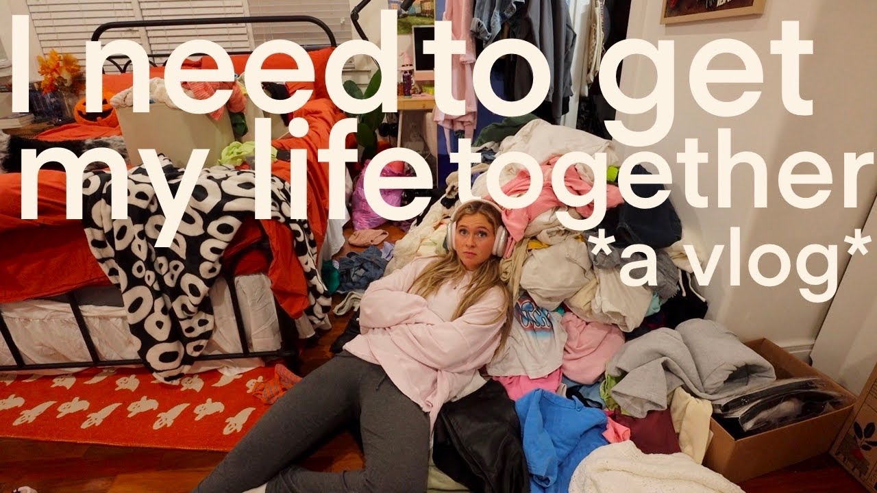Getting My Life Together *A Vlog* cleaning, working out, routines, etc 🧼🎀💫