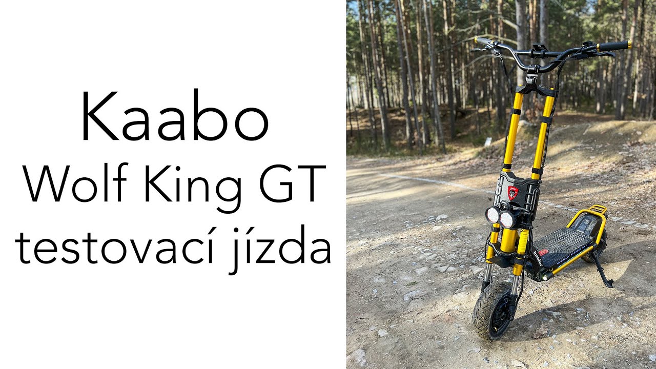 Kaabo Wolf King GT - podrobná testovací jízda 💨🛴. Je to bestie!