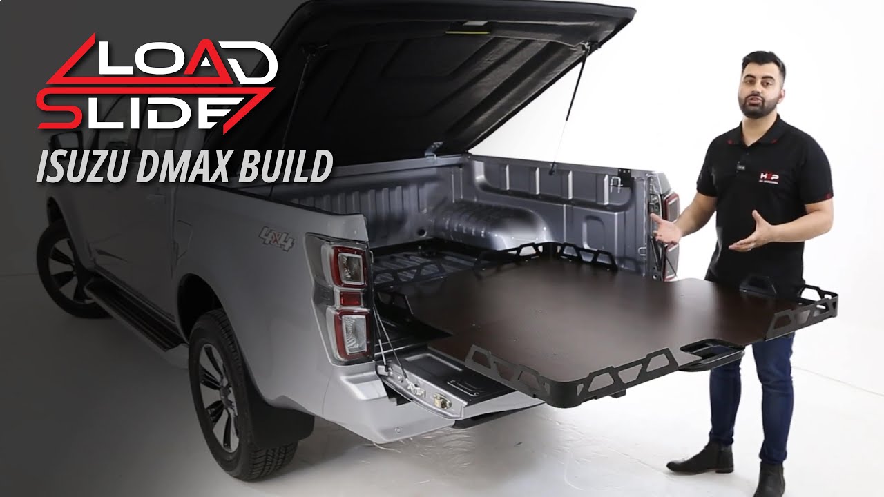 Isuzu Dmax Build Episode 2 Silverback Hardlid and Loadslide