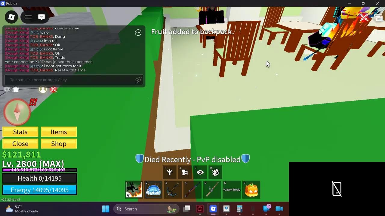 Grinding pvp