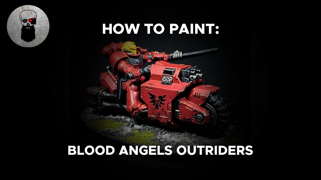 Contrast+ How to Paint: Blood Angels Outriders