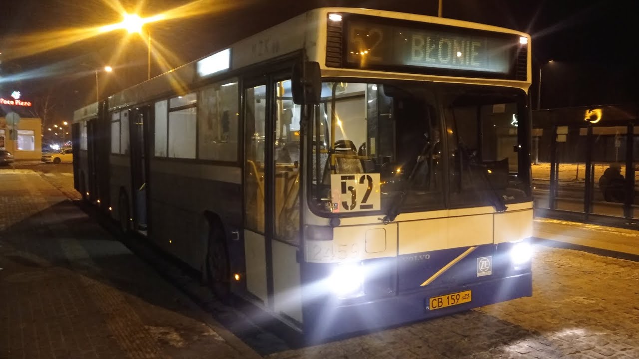 Volvo B10MA #2459 na linii 52 Błonie - Podkowa