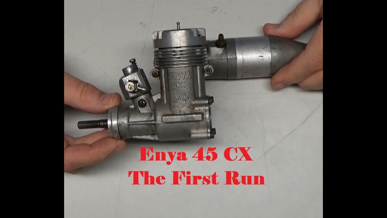 Enya 45CX The First Run