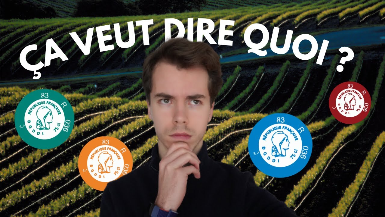 La capsule d’une bouteille de vin