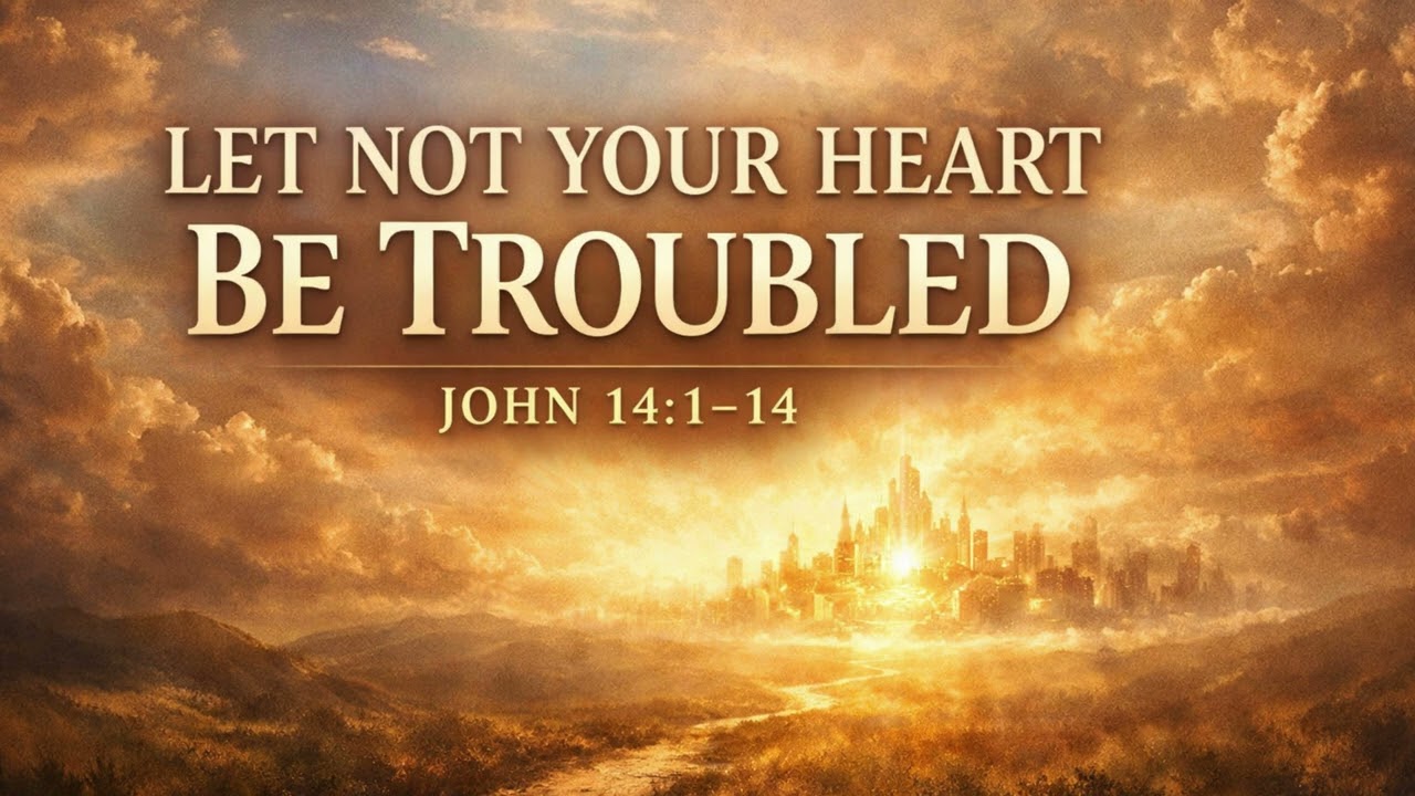 JOHN 14 : 1 - 14    ---    Let Not Your Heart Be Troubled