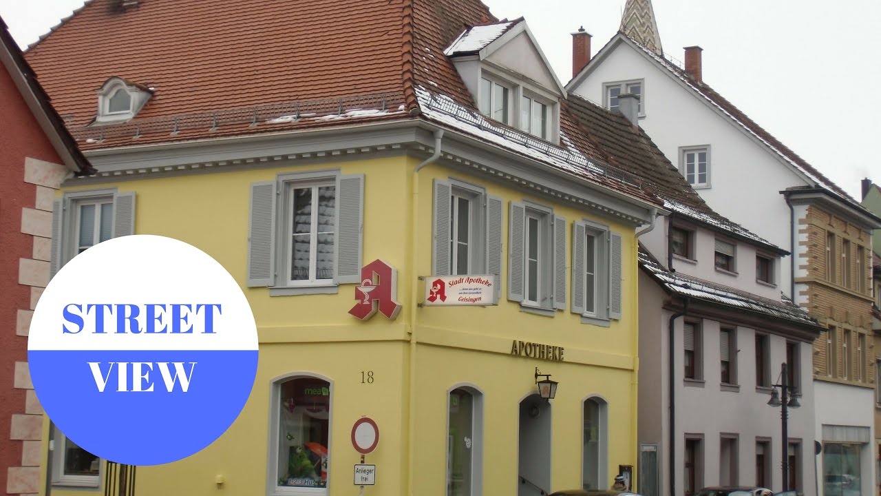 STREET VIEW: Geisingen an der Donau in GERMANY