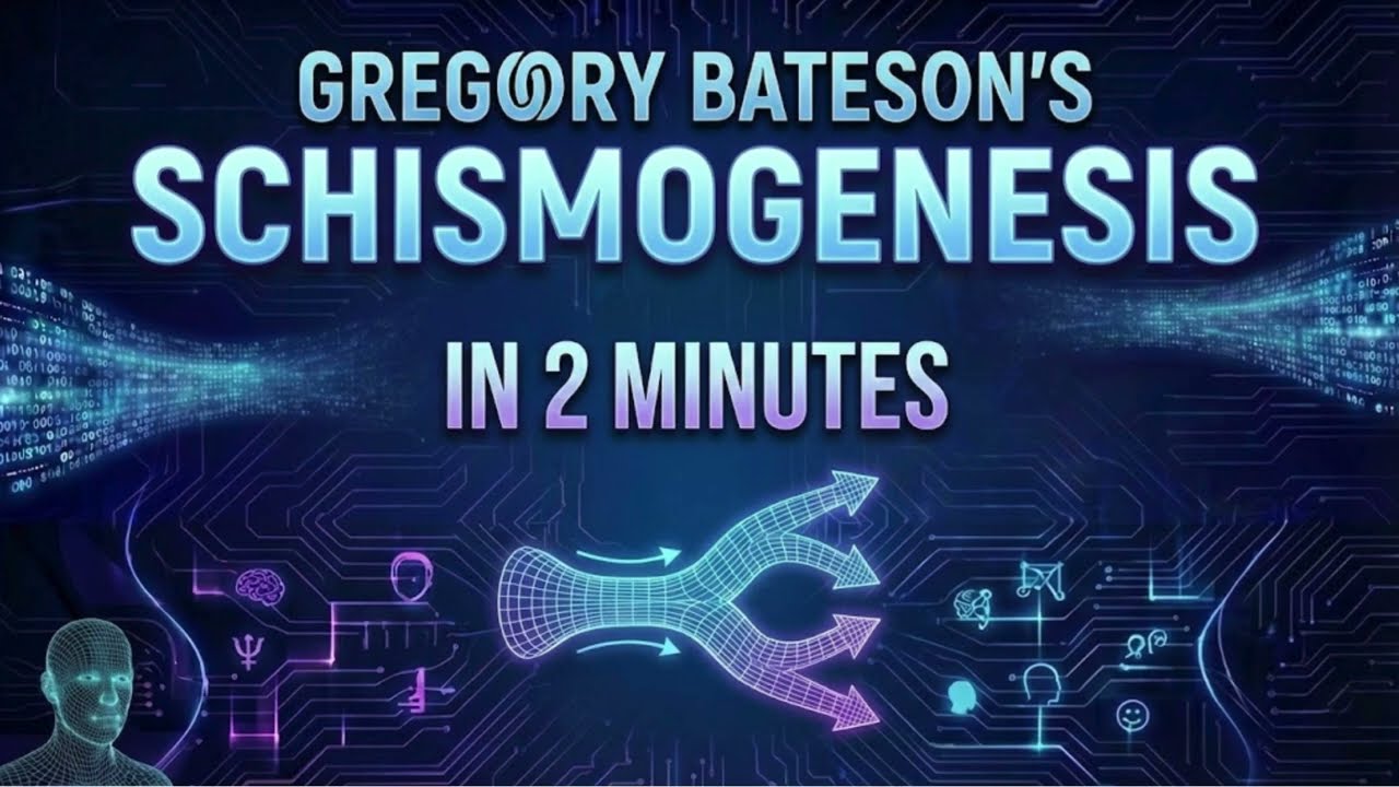 Gregory Bateson's Schismogenesis in 2 Minutes