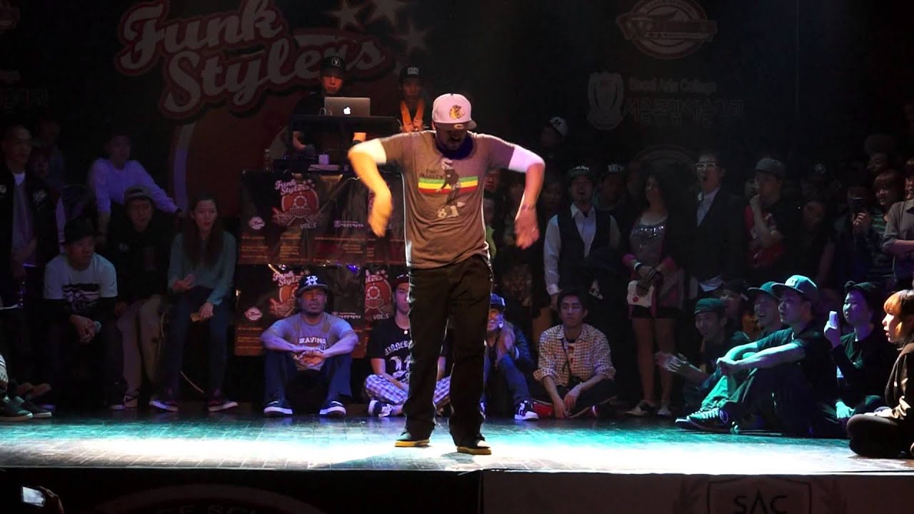 funk stylers vol.5 judge show Mr.wiggles