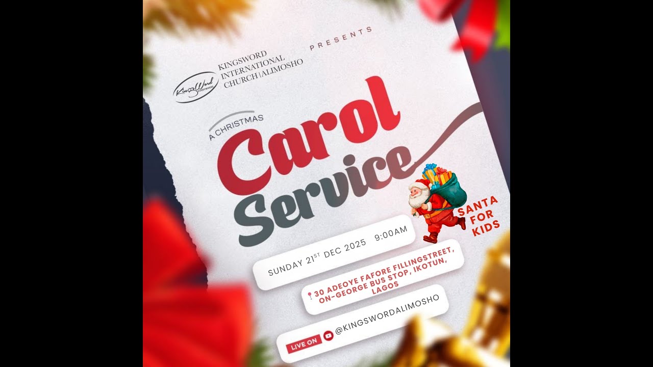 CAROL SPECIAL | DEC 2025 | 2nd Service