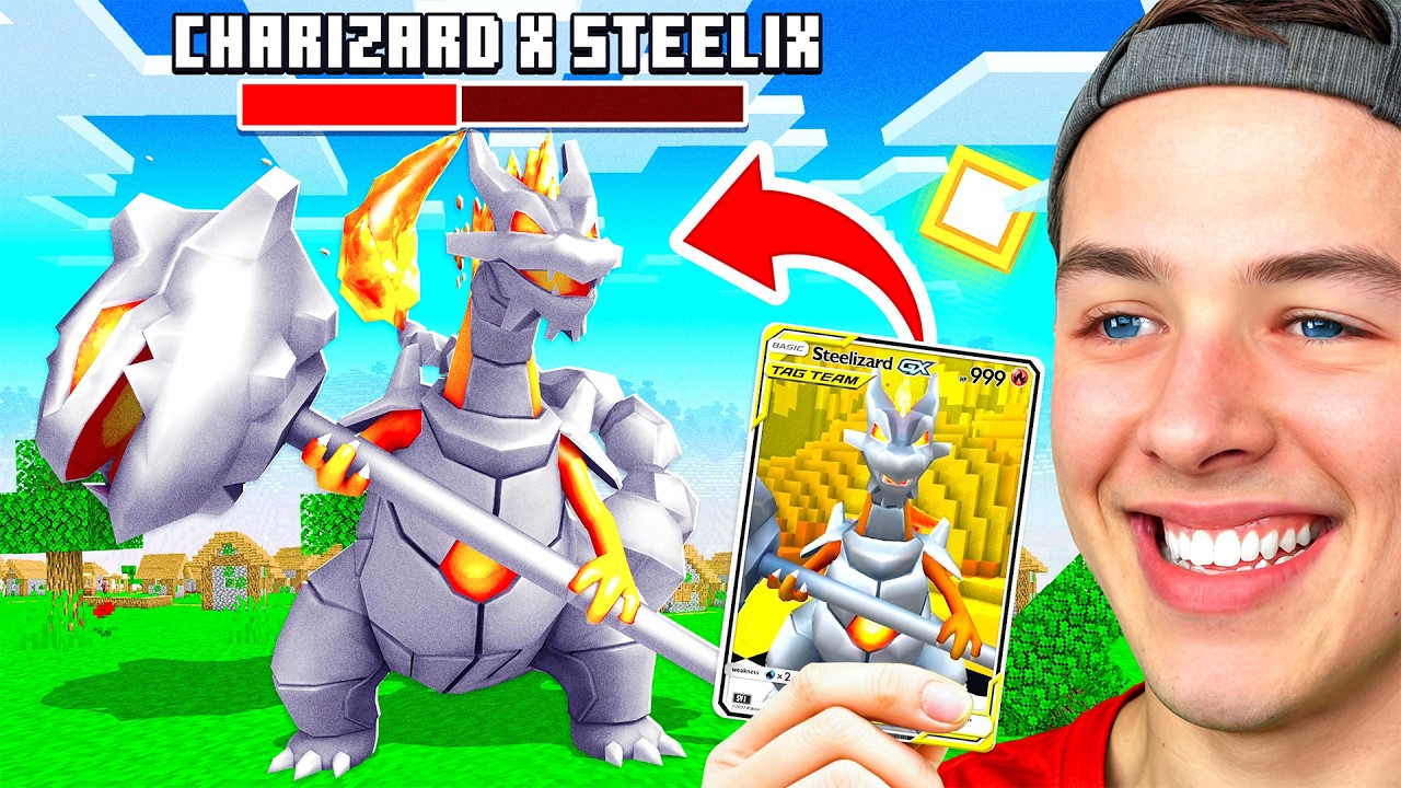 Opening CUSTOM PACKS to get GOD POKEMON in MINECRAFT! (movie)