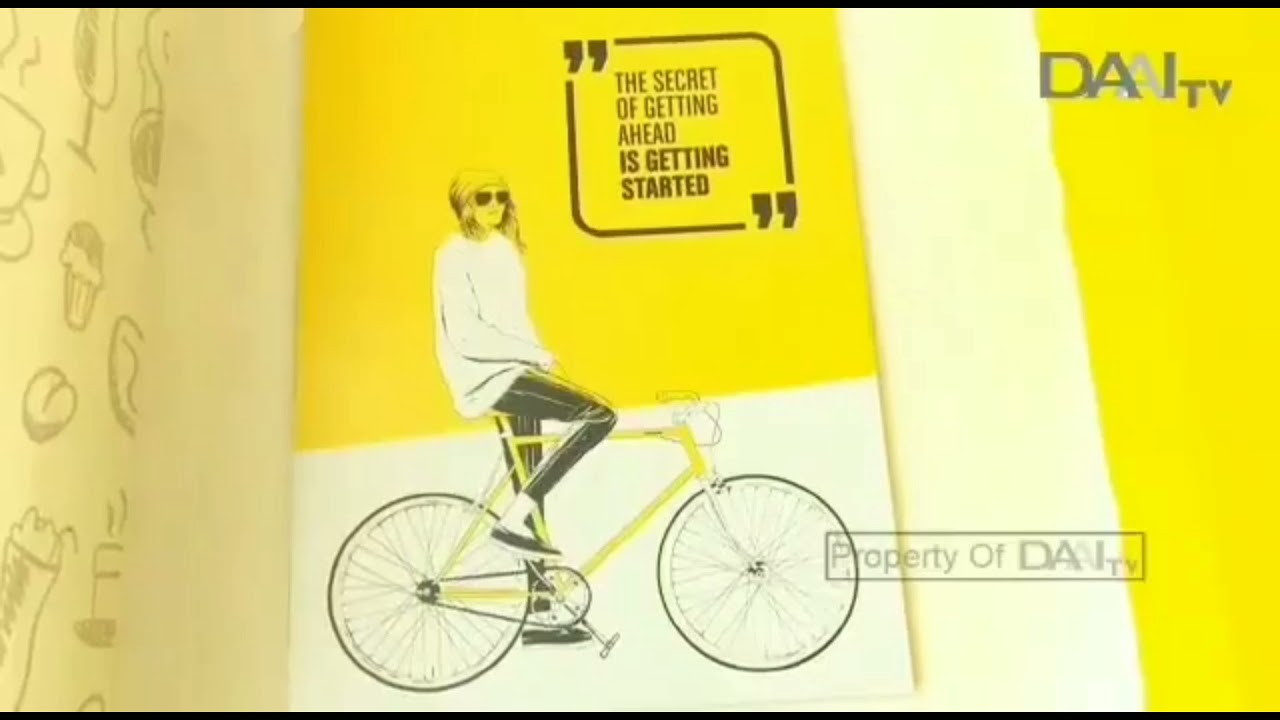 Lukis dinding MURAL Cafe Dai TV yellowbikecoffee