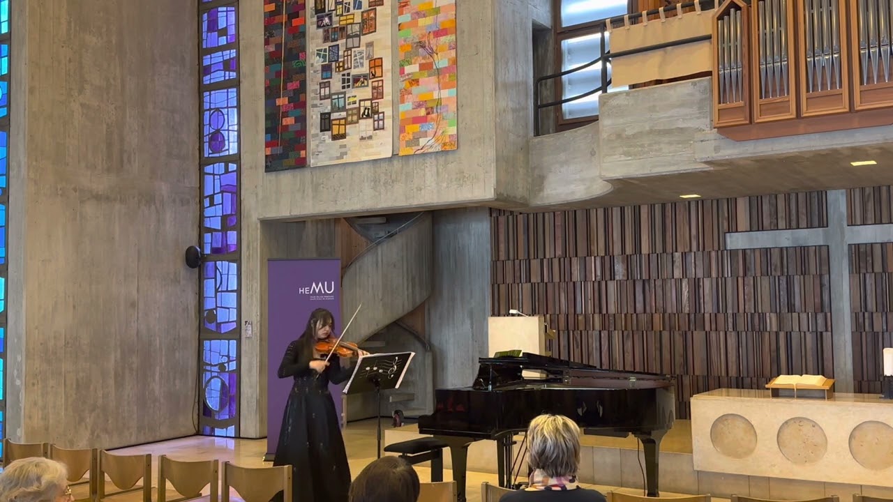Prokofiev – Sonata for Solo Violin in D Major, Op.115 (1st Movement) 🎻 | Nurdana Ernst Live in Sion