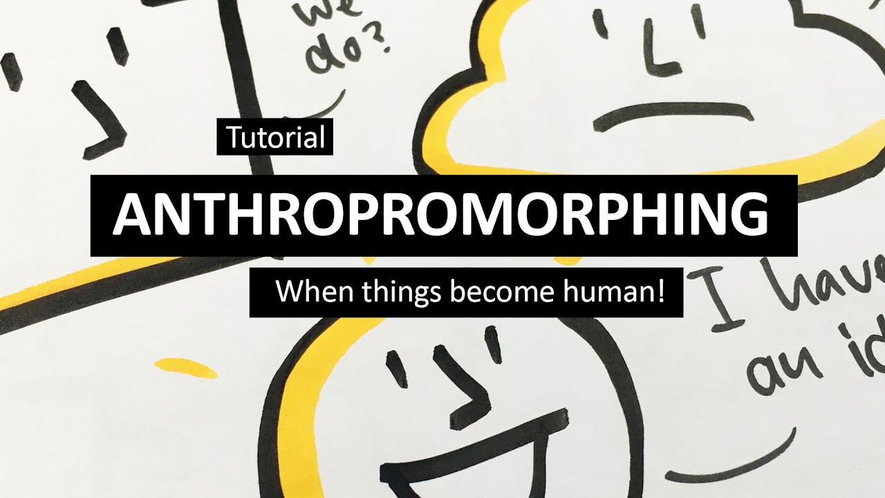 Graphic Recording Tutorial 6: Anthropromorphing - when things become human!