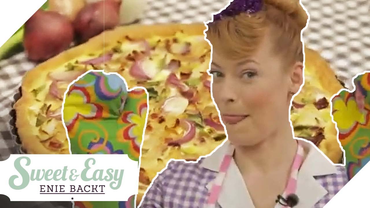 Als wäre man in Frankreich! Enie macht Zwiebelkuchen | Sweet & Easy - Enie backt | sixx