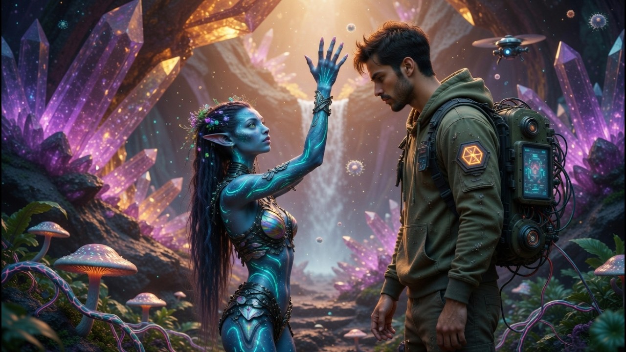 Zwangsheirat mit einer Außerirdischen – Der Riesenmensch gegen die Blaue Kriegerin - Sci-Fi HFY
