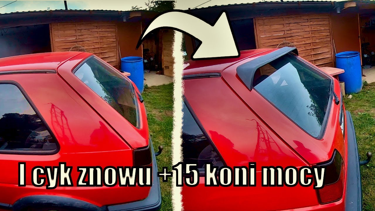 ❌Volkswagen Golf 2 | Założyłem lotkę votex, lusterka poskładane na silikon❌ #ProjektDw&oacute;jeczka