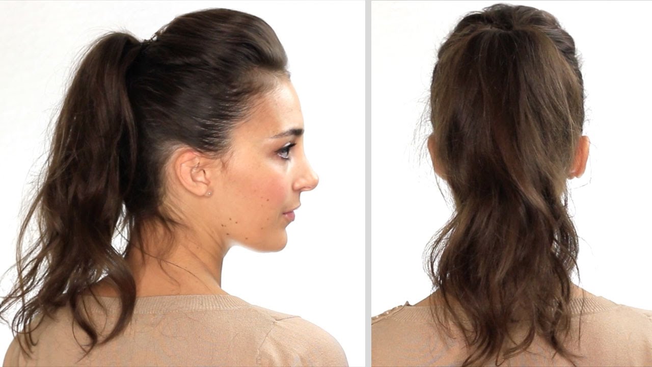 Tuto Coiffure Queue de Cheval Kate Beckinsale