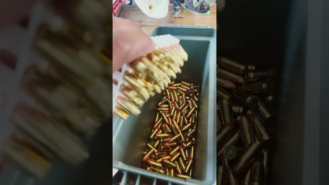 #asmr #9mm #gunshorts #ammoasmr #blazer #fmj #115gr