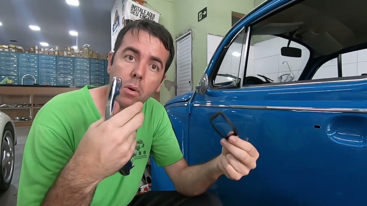 Guarnição da maçaneta do Fusca Flexivel