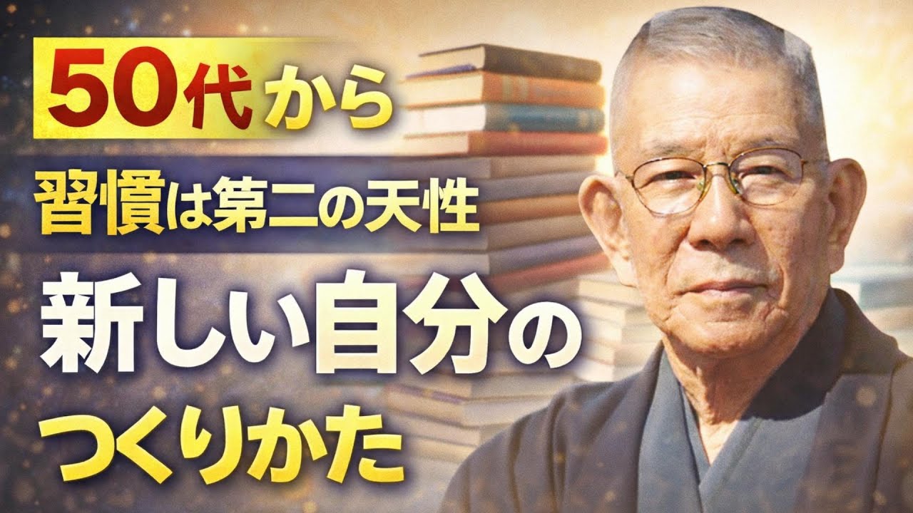習慣は第二の天性──中村天風が教える「50代からの新しい自分の創り方」