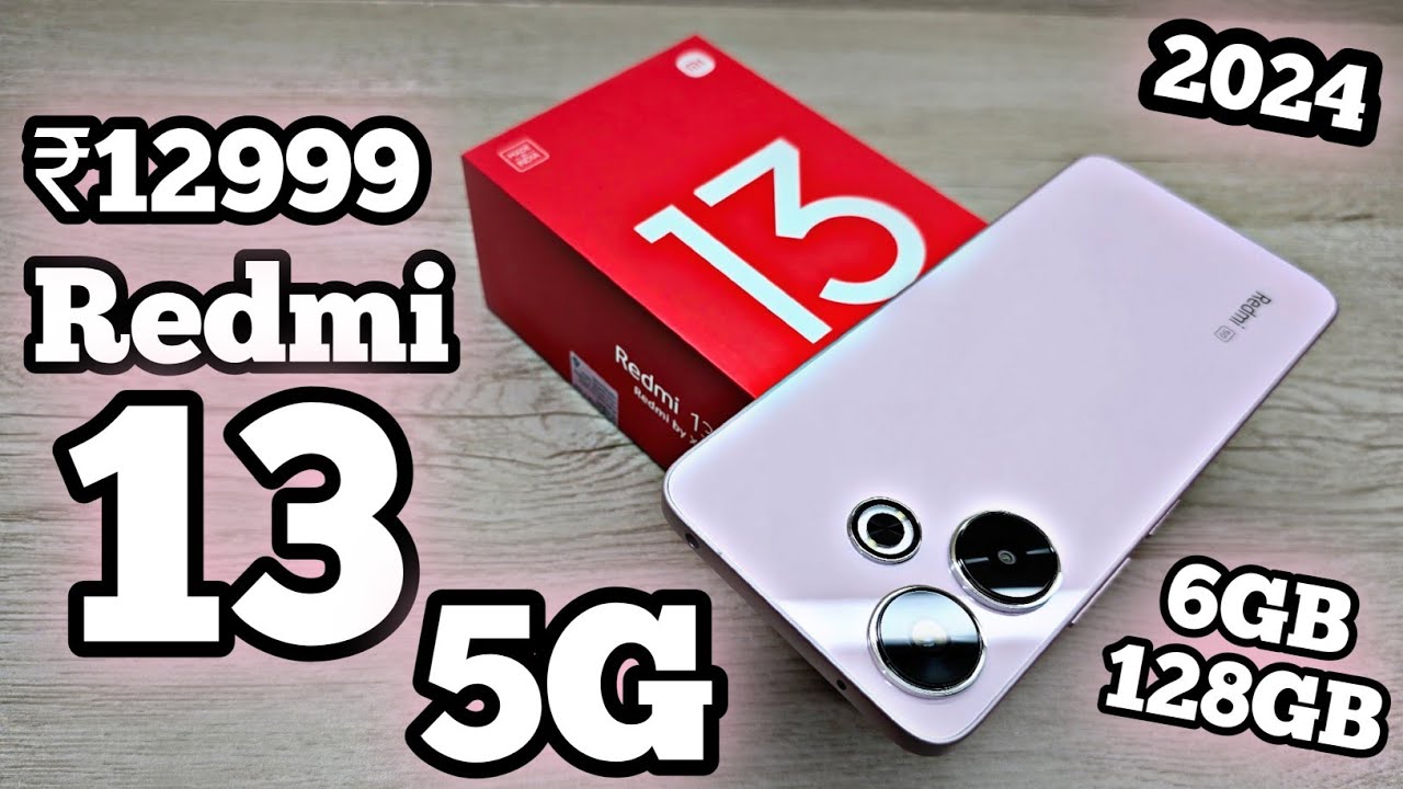 Redmi 13 5G 6GB/128GB Unboxing Special Colour Pink Edition - New Budget King ?