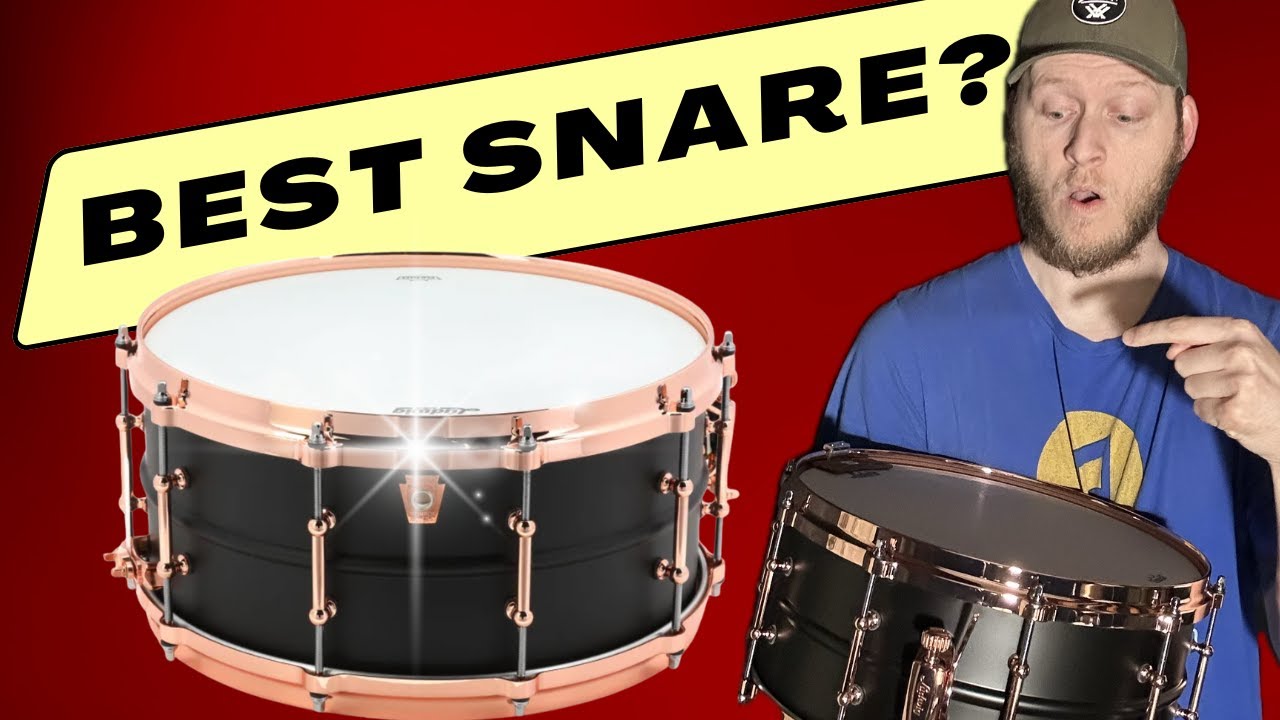 The Ludwig Hot Rod Black Beauty Snare Is INSANE!