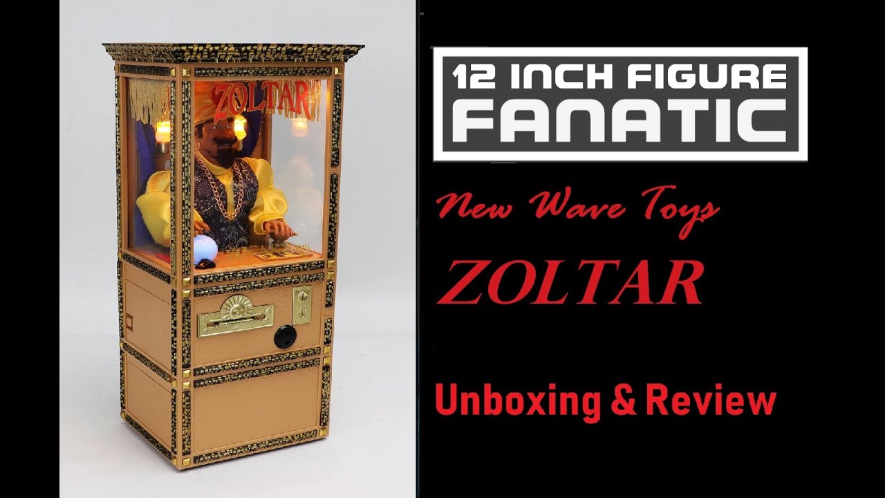 NEW WAVE TOYS Zoltar Machine Unboxing & Review