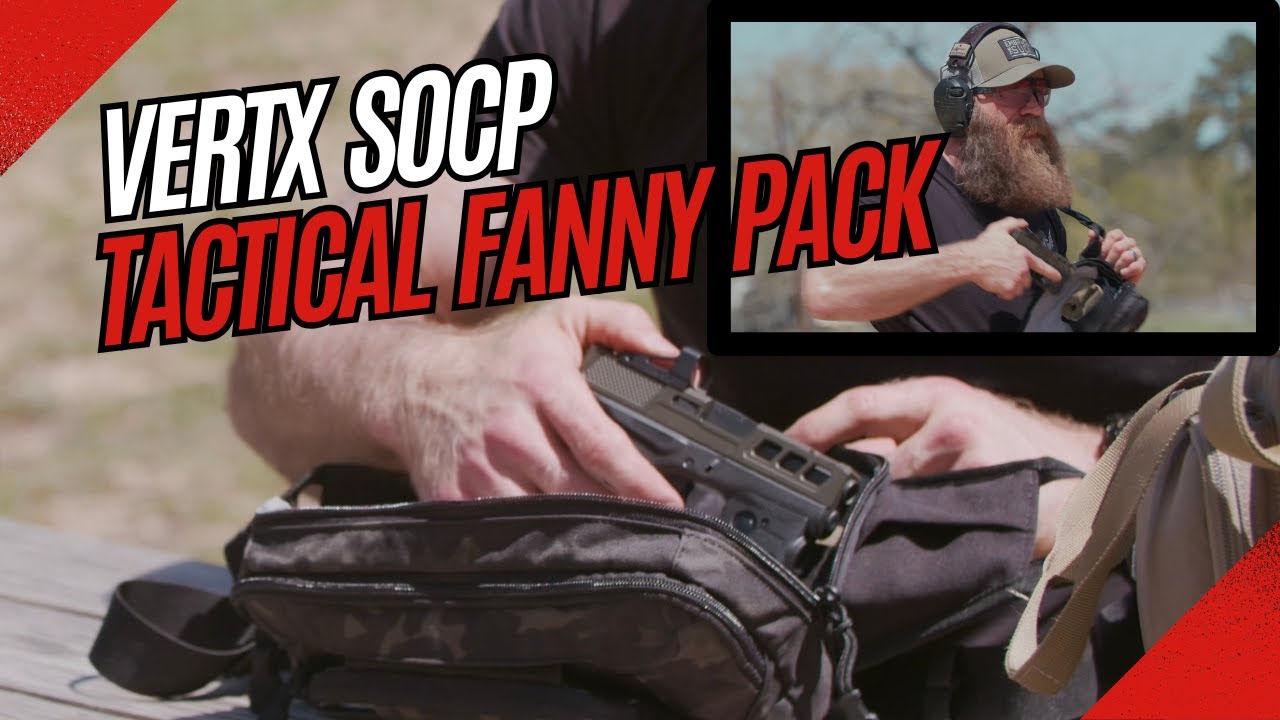 Vertx SOCP Tactical Fanny Pack Review - The best Fanny Pack on the market? #shootingrange #edc