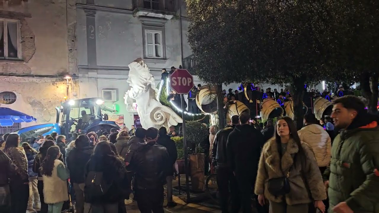 Portico di caserta carro ciacarella 2026 sabato sera 