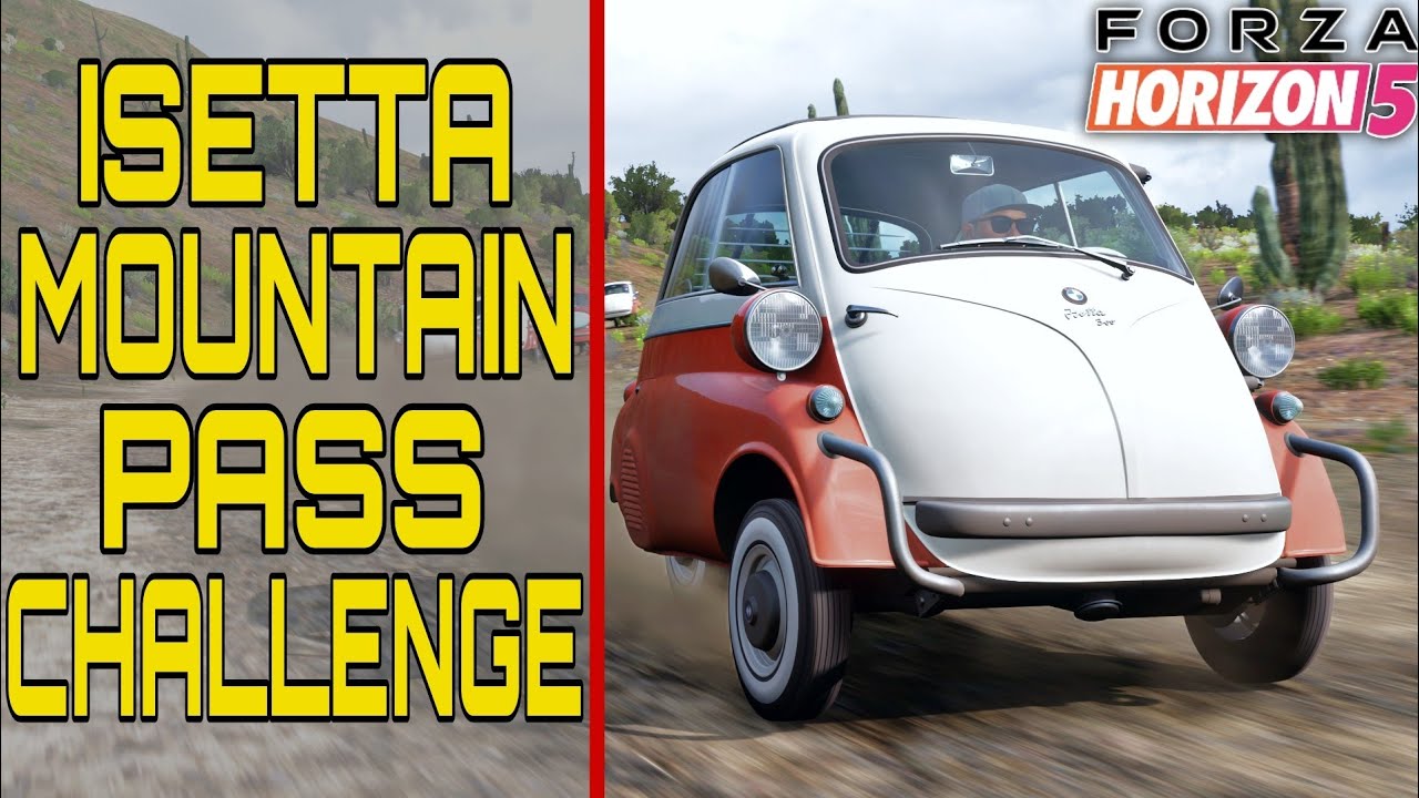 Forza Horizon 5 - Isetta Mountain Pass Challenge  - Can We Hit 1G?! - Forza Horizon 5 Let's Play!