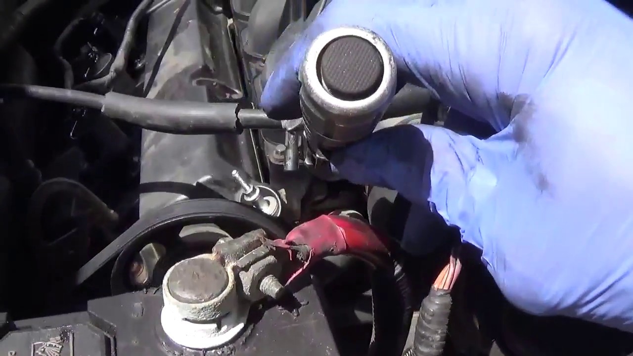 2003 Ford Escape PCV Valve Removal