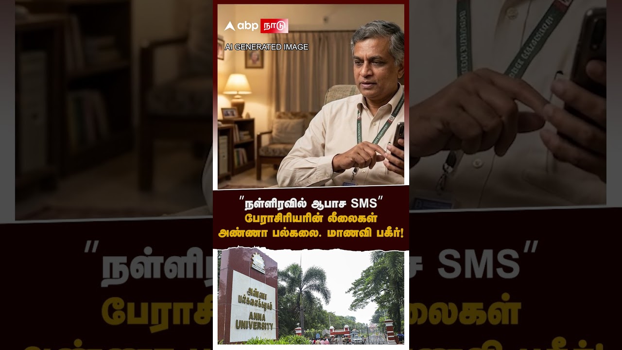 Anna University Issue | &rsquo;&rsquo;நள்ளிரவில் ஆபாச SMS&rsquo;&rsquo;பேராசிரியரின் லீலைகள்அண்ணா பல்கலை. மாணவி பகீர்!