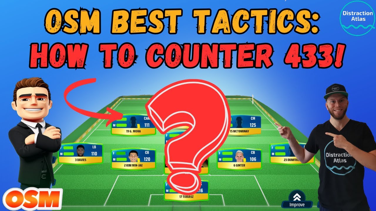 OSM BEST TACTICS: HOW TO COUNTER 433! 🔥