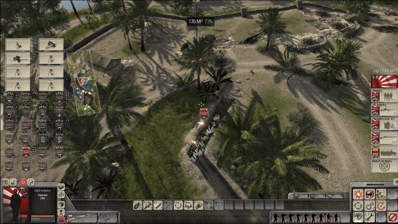 Men of War Assault Squad 2 Replay - Battle of Singapore (Japanese campaign)
