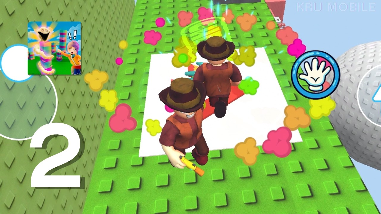 Gear Chaos: Obby Climb - Gameplay Walkthrough Part 2 - Gear Troll Tower (Android, IOS)