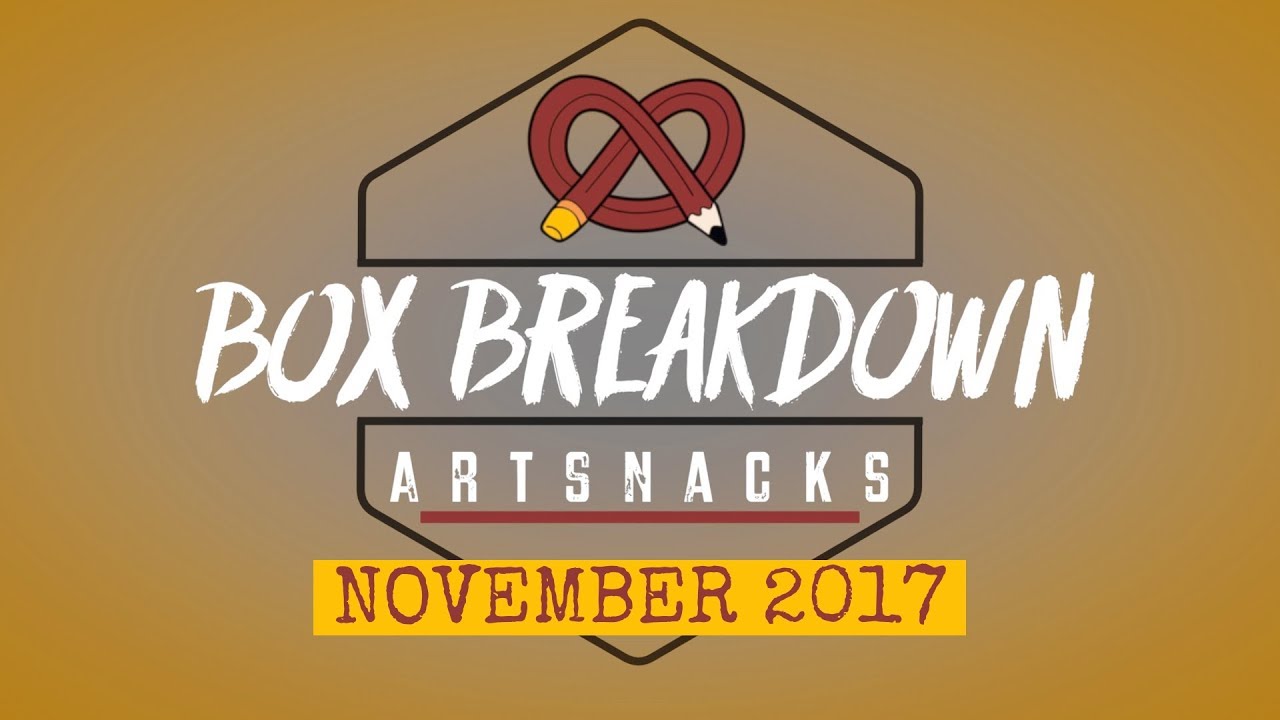 ARTSNACKS BOX BREAKDOWN | November 2017
