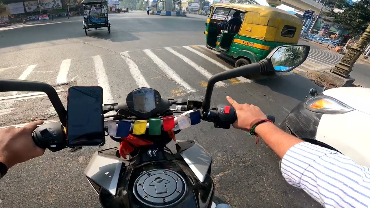 Victoria Memorial on KTM Duke 200, Kolkata Bike Ride