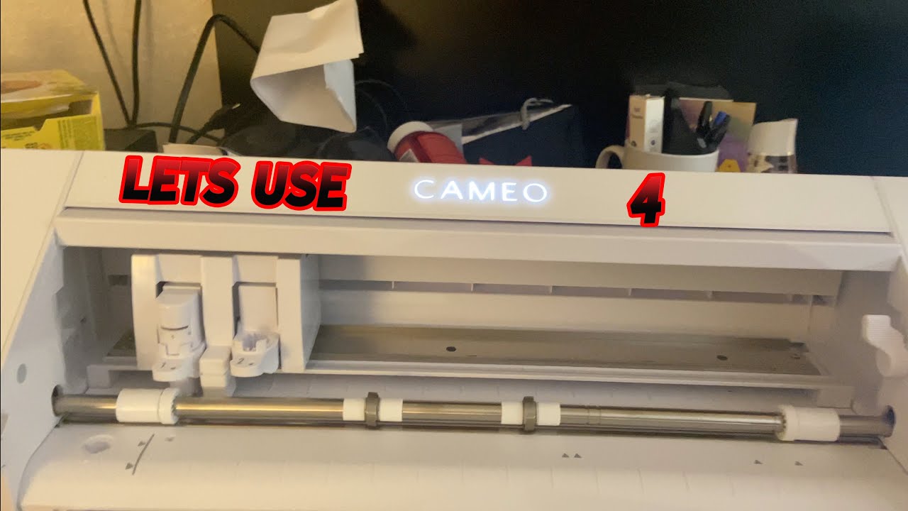 How to use the Silhouette Cameo 4 (Beginners TIPS)